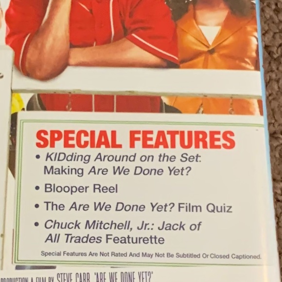 Are We Done Yet? DVD (3 for $20) - Picture 3 of 4